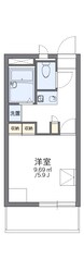 レオパレスコートデレモングラスの物件間取画像